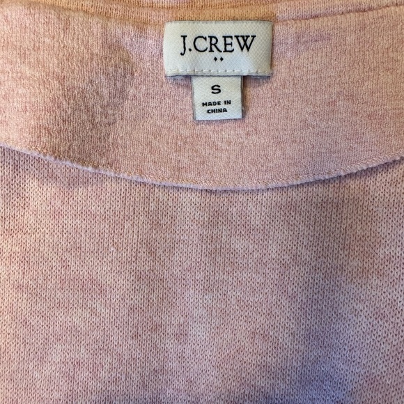 J. Crew Light Pink Open-Front Cardigan Blazer - Picture 5 of 5
